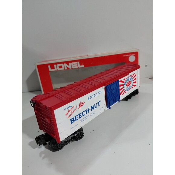 Lionel 6-7703 Train O Gauge Model Railroad Beechnut Chewing Tobacco Boxcar w/Box - Picture 5 of 13